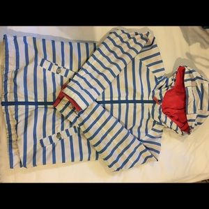 Mini boden girls rain coat
